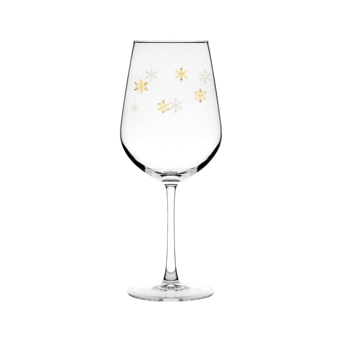Set 6 Flute Da Champagne Con Bordo Dorato - Vetro Soffiato A Mano 226g