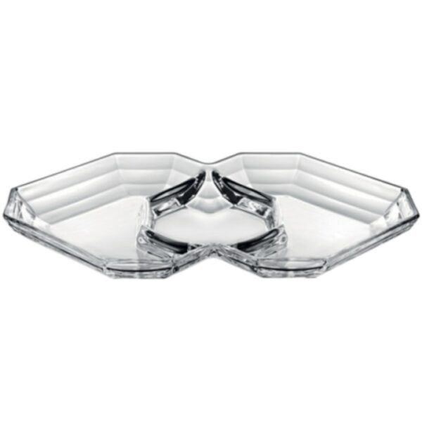 VIDIVI Antipastiera Vetro 3 parti 32x21 cm CANOVA